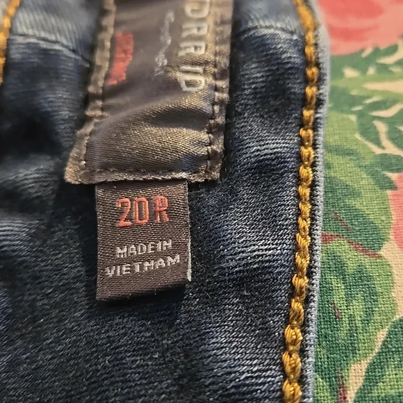 Torrid Super Soft High-Rise Denim Jeggings Dark Blue 5-pocket Women size 20R - Picture 12 of 16